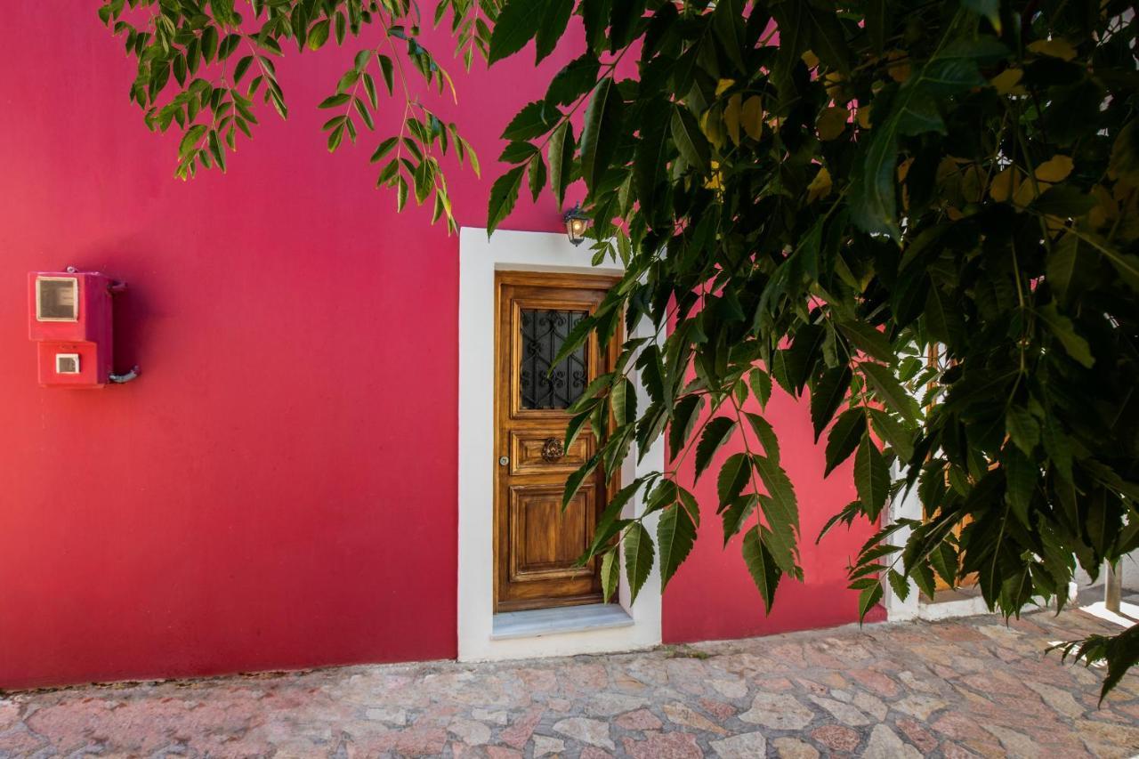 Coralli House Chalki Town Exteriör bild